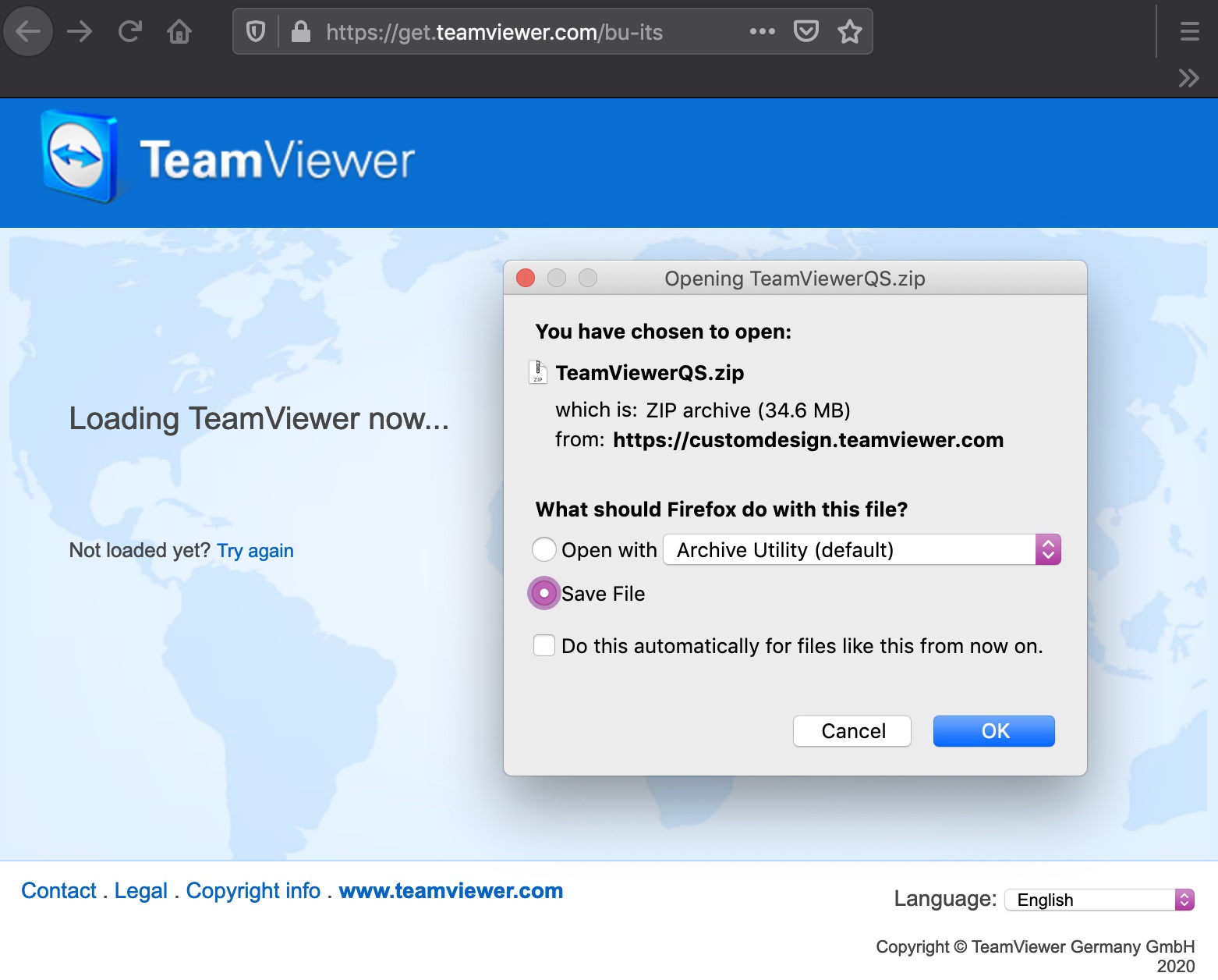 teamviewer quick support not working on 4g