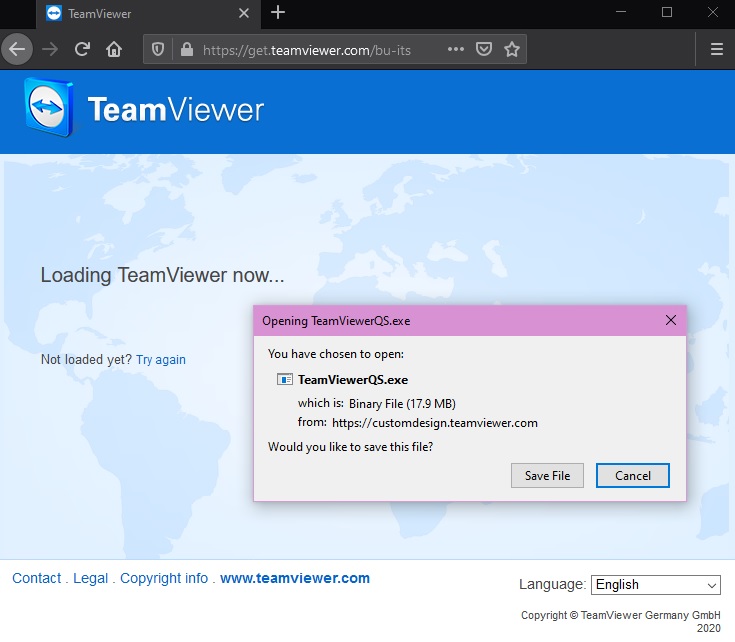 remote install teamviewer