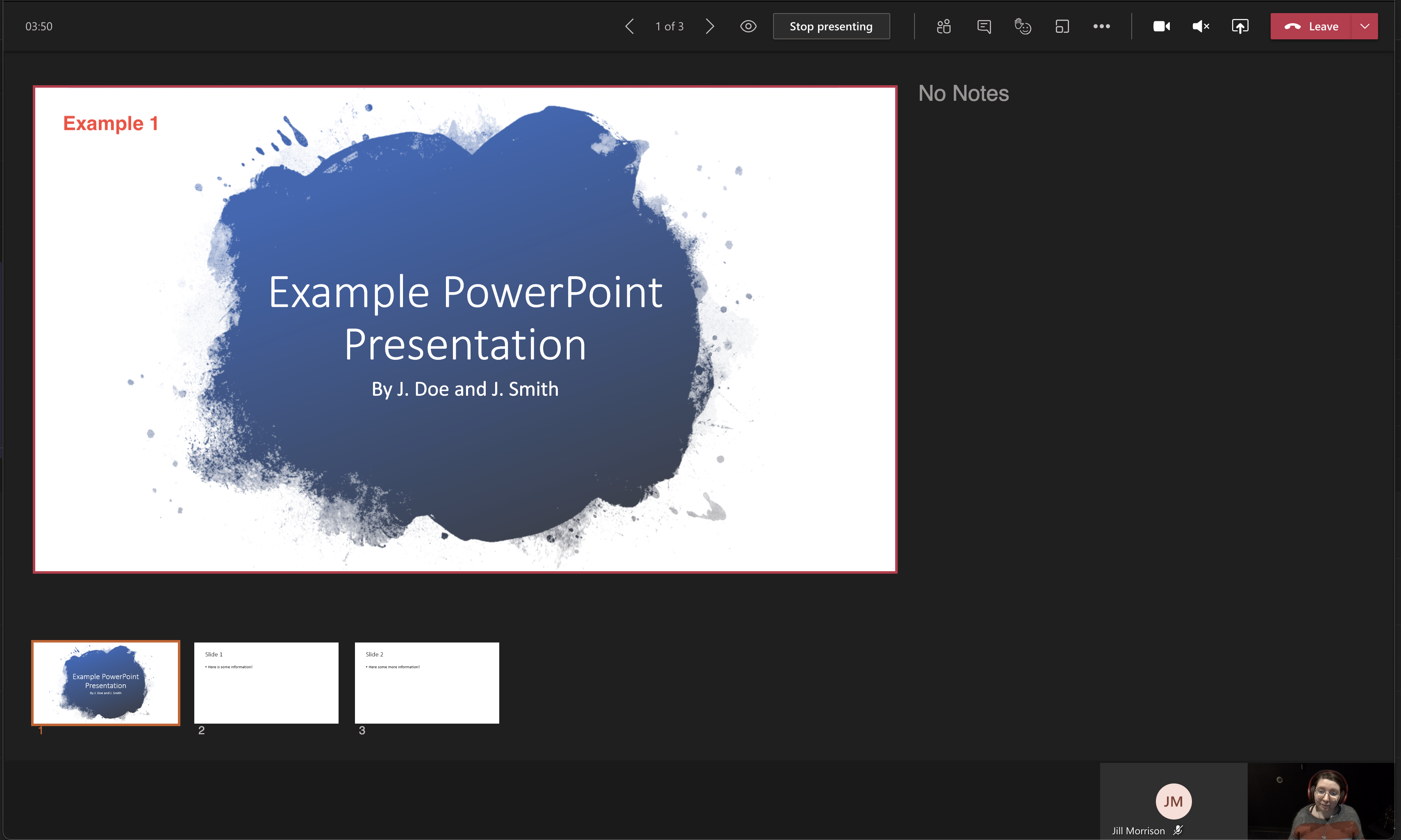 record powerpoint presentation in teams